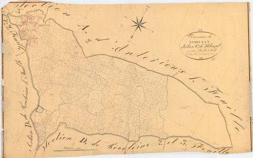 Nébouzat - 51 FI 786      Section C de Nébouzat, 1ère feuille