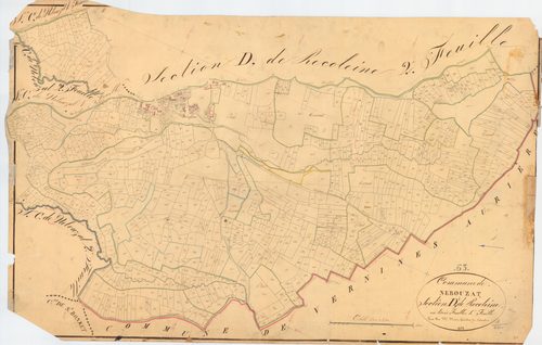 Nébouzat - 51 FI 788      Section D de Récolène, 1ère feuille