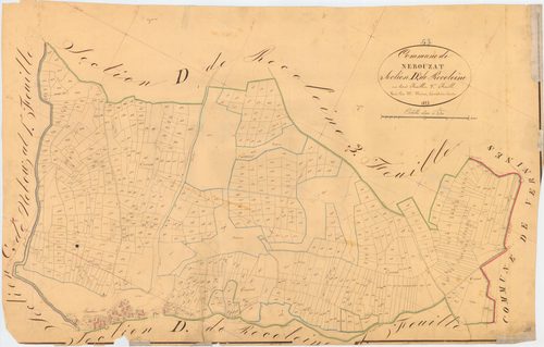 Nébouzat - 51 FI 789      Section D de Récolène, 2ème feuille