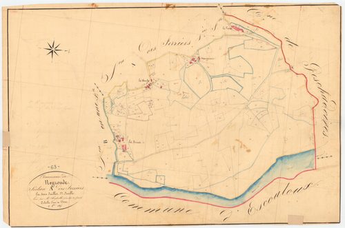 Néronde-sur-Dore - 55 FI 667      Section A des Ferriers, 2ème feuille