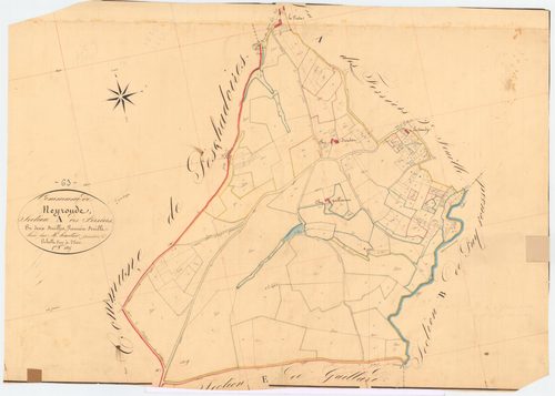 Néronde-sur-Dore - 55 FI 666      Section A des Ferriers, 1ère feuille