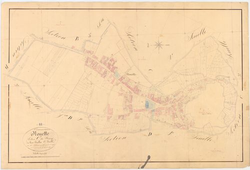 Nonette - 54 Fi 630      Section C du Bourg, 1ère feuille