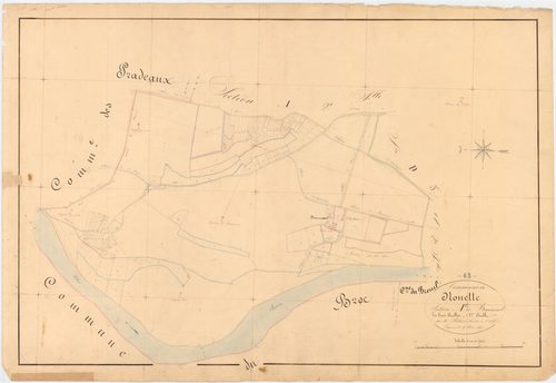 Nonette - 54 Fi 624      Section A de Beaurecueil, 1ère feuille