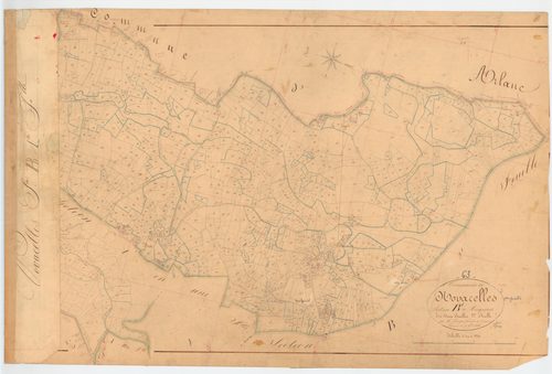Novacelles - 55 FI 679      Section B des Meignières, 1ère feuille