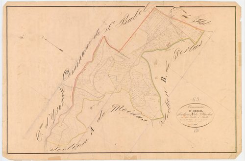 Orbeil - 54 Fi 640      Section A de Moidas, 1ère feuille