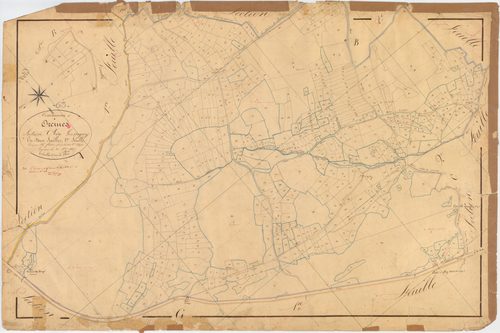 Orcines - 51 FI 843      Section C de Gressigny, 1ère feuille