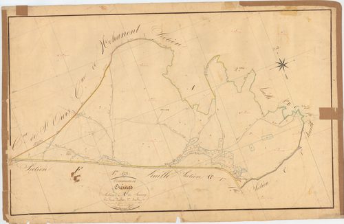 Orcines - 51 FI 839      Section A de Sarcouy, 1ère feuille