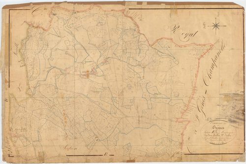 Orcines - 51 FI 847      Section E de Montrodeix, 1ère feuille