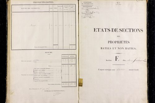 Orcival - P 9620/5      Section E