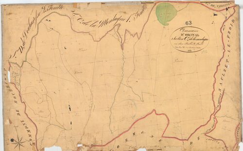 Orcival - 51 FI 860      Section C de la Montagne, 2ème feuille