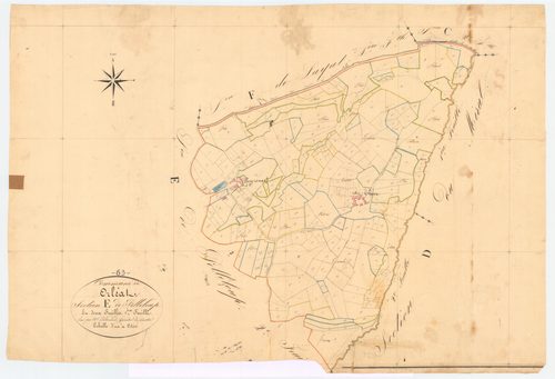 Orléat - 55 FI 714      Section E de Pelleloup, 1ère feuille