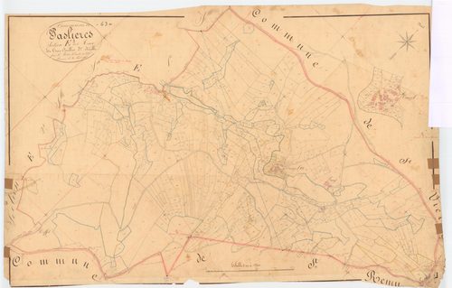 Paslières - 55 FI 743      Section E des Roux, 3ème feuille