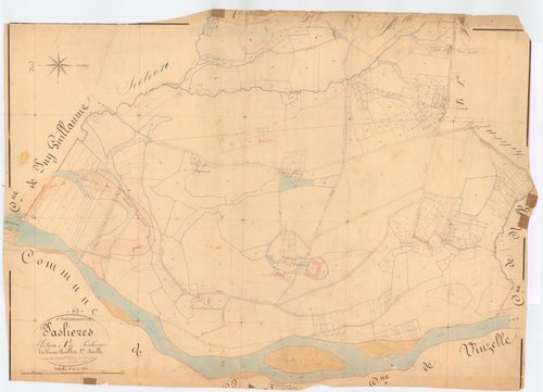 Paslières - 55 FI 731      Section A de Paslières, 1ère feuille