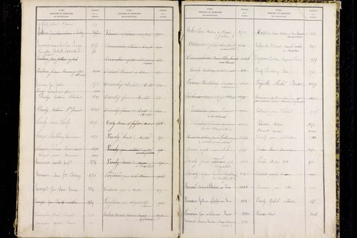 Paslières - P 12820      Folios 1317 à 1810
