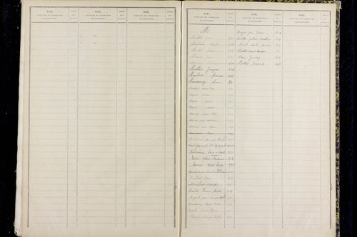 Paslières - P 12820      Folios 1317 à 1810