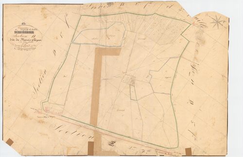 Pérignat-lès-Sarliève - 51 FI 877      Section D du Marais de Pérignat, 4ème feuille