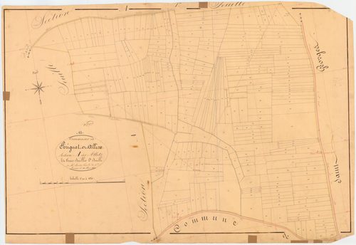 Pérignat-sur-Allier - 51 FI 883      Section A des Allots, 2ème feuille