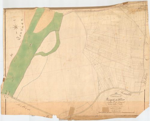 Pérignat-sur-Allier - 51 FI 888      Section C de Pérignat, 1ère feuille