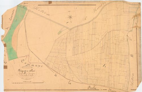Pérignat-sur-Allier - 51 FI 887      Section B des Varennes, 3ème feuille