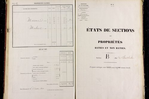 Peslières - P 11288/2      Section B