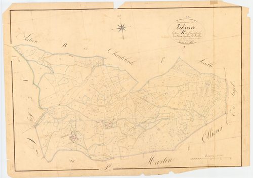 Peslières - 54 Fi 672      Section B de Chanteloube, 2ème feuille