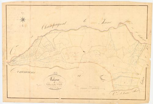 Peslières - 54 Fi 669      Section A de Peslières, 1ère feuille