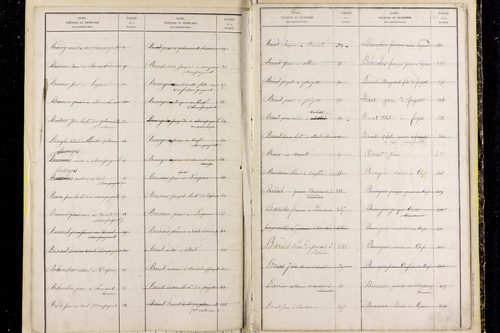Peslières - P 11519      Folios 599 à 707