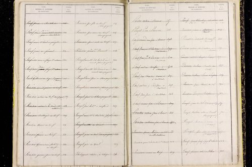 Peslières - P 11519      Folios 599 à 707