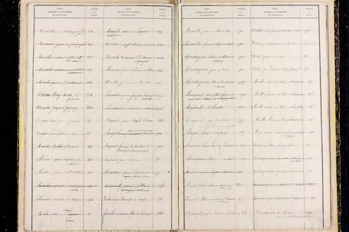Peslières - P 11519      Folios 599 à 707