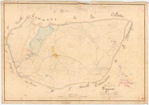 Pionsat - 53 FI 751      Section D du Vernadas, 1ère feuille