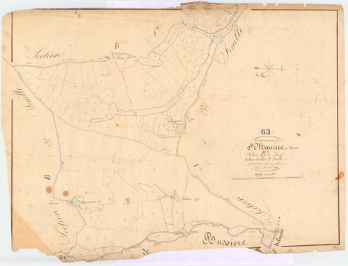 Pionsat - 53 FI 1114      Section B de Lassy, 2ème feuille