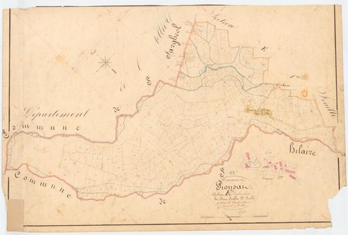 Pionsat - 53 FI 755      Section E de Valenchère, 2ème feuille