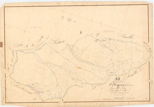 Pionsat - 53 FI 1113      Section B de Lassy, 1ère feuille