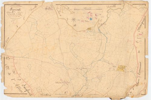 Pionsat - 53 FI 754      Section E de Valenchère, 1ère feuille