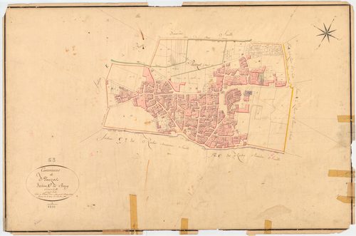 Plauzat - 51 FI 933      Section E du Bourg, 1ère feuille