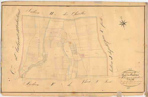 Pont-du-Château - 51 FI 952      Section F de Picou, 1ère feuille