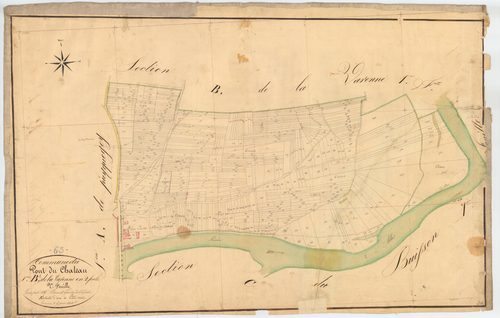 Pont-du-Château - 51 FI 944      Section B de la Varenne, 2ème feuille