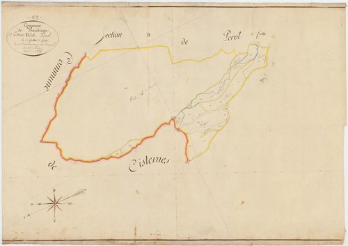Prondines - 51 FI 964      Section B de Pérol, 2ème feuille