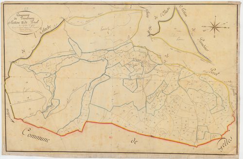 Prondines - 51 FI 966      Section B de Pérol, 4ème feuille