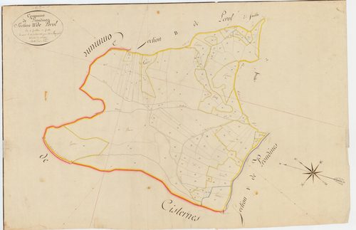 Prondines - 51 FI 963      Section B de Pérol, 1ère feuille
