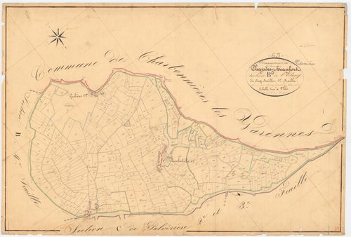 Pulvérières - 53 FI 789      Section B de l'Etang, 5ème feuille