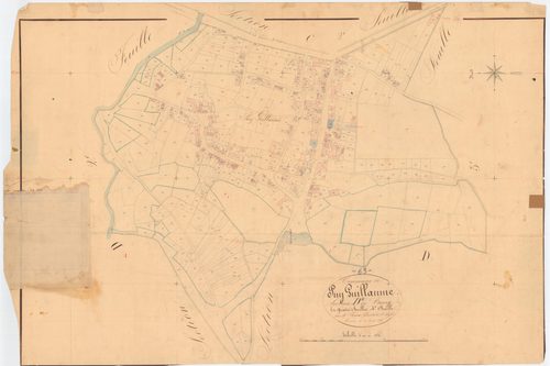 Puy-Guillaume - 55 FI 771      Section D du Bourg, 4ème feuille