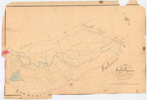 Puy-Guillaume - 55 FI 767      Section C des Audinots, 3ème feuille