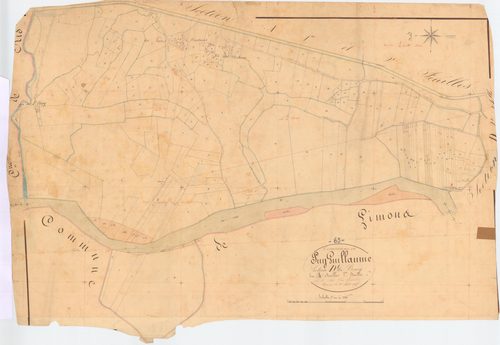 Puy-Guillaume - 55 FI 768      Section D du Bourg, 1ère feuille