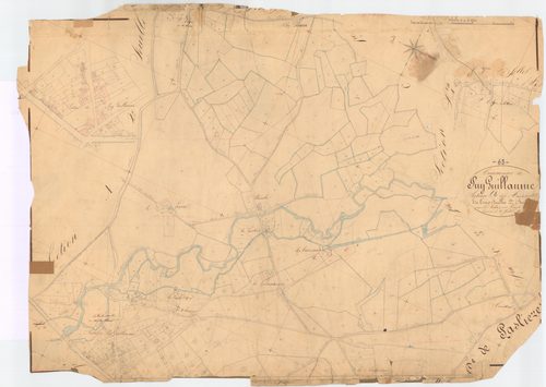 Puy-Guillaume - 55 FI 766      Section C des Audinots, 2ème feuille