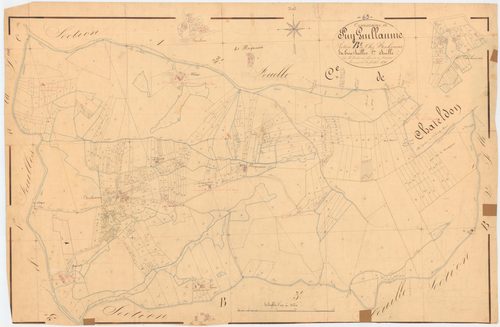 Puy-Guillaume - 55 FI 762      Section B de chez Bonhomme, 1ère feuille