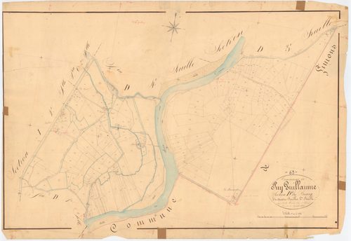 Puy-Guillaume - 55 FI 769      Section D du Bourg, 2ème feuille