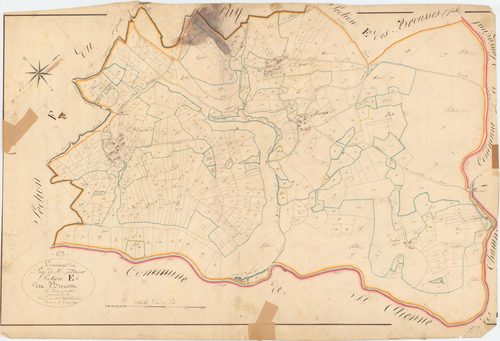 Puy-Saint-Gulmier - 53 FI 801      Section E des Brousses, 1ère feuille