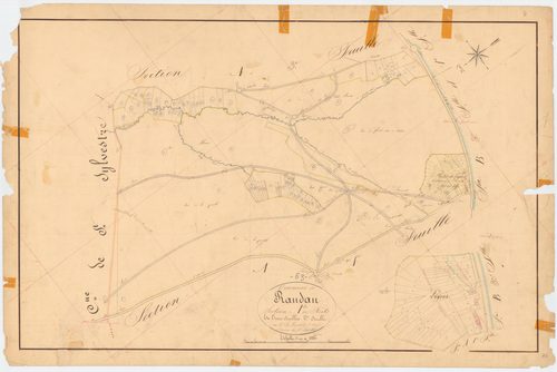 Randan - 53 FI 826      Section A des Forêts, 2ème feuille