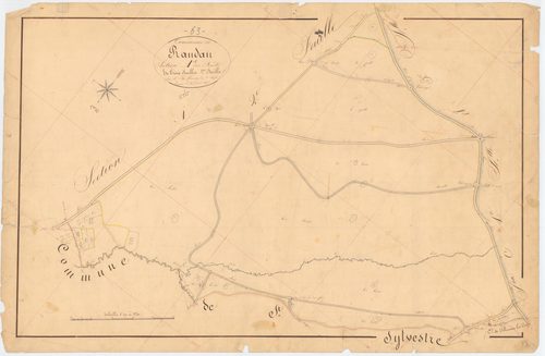 Randan - 53 FI 825      Section A des Forêts, 1ère feuille